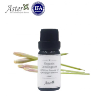 Aster Aroma 有機檸檬香茅香薰精油 (Cymbopogon flexuosus) - 10ml 10ml