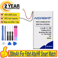 Top Brand 100% New 200mAh Watch Battery for Fitbit Alta HR AltaHR / for Fitbit Alta 2-wire Batteries + free tools