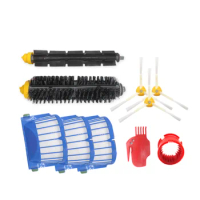 100sets for IROBOT, side brush, bristles and flexible mixers Roomba 600 610 620 625 630 650 660 hot