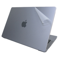 EZstick APPLE MacBook Pro 14 A2992 M3 透明霧面紋機身保護膜 (DIY包膜)