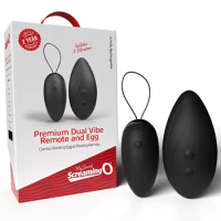 Screaming O - Premium Dual Vibe Remote &amp; Egg Vibrator - Vibrator for Women, Discrete Egg Toy - Women Vibrator, Pleasure Egg