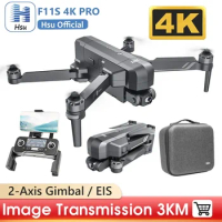 F11S 4K PRO Drone 4K Profesional EIS HD 2-Axis Gimbal GPS 5G WiFi 3KM RC Distance FPV Dron F11 PRO Brushless Quadcopter