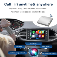i03 ตัวถอดรหัส M53K_Wireless Carplay Android Auto สำหรับ Citroen C4 C5 DS3 Peugeot U8v9W