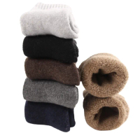 冬季保暖羊毛襪 10雙(厚襪 保暖襪 毛襪 襪子 羊毛襪 寒流)