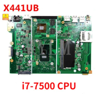 X441UB i7-7500CPU 8GB RAM motherboard For ASUS X441U X441UB X441UV Laptop mainboard free shipping Used