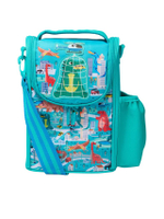 Lunch Box With Strap ID Adventurous Junior Green