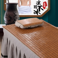 美容院專用涼席床墊麻將席按摩床夏季竹席洗頭床單人墊子竹席竹塊