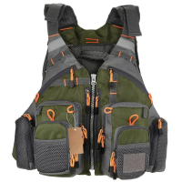 New LIXADA Rompi Pancing Fishing Life Jacket Multi Slot - GDS09 Viral