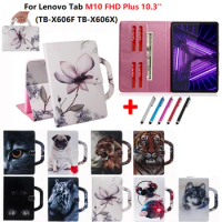 For Lenovo Tab M10 Plus Case 10.3 inch 10.3 '' TB-X606F TB-X606X Cover For Lenovo Tab M10 FHD Plus TB X606F X606X Caqa Coque Pen