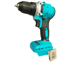 10mm Cordless Brushless Drill Electric Hand Drill Screwdriver 23 Torque Setting for Makita 18v Battery (No Battery)