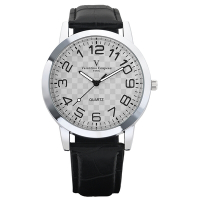 Valentino Coupeau 范倫鐵諾 古柏 時光倒流系列腕錶(白面/黑字/皮帶)