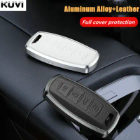 Alloy Leather Car Remote Key Case Cover Holder Shell for Great Wall Haval Hover H1 H4 H6 H7 H9 F5 F7 H2S GMW Coupe Accessories