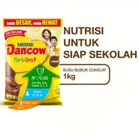 Dancow Fortigro 1kg Susu Bubuk dancow Instant 1kg dan dancow Coklat 1 Kg Pouch Coklat PAKINGBUBLEWRA