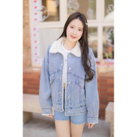 Numsha Brand เสื้อยีนส์บุขน 0805 / NB24195