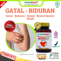 Herbal Atasi Gatal Biduran Dingin Eksim Kaligata KulitIsi Hepatifit Naturindo