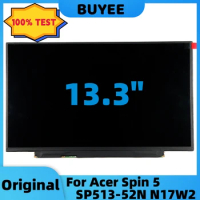 13.3” Original For Acer Spin 5 SP513-52N N17W2 Laptop LCD Screen Assembly FHD 1920X1080