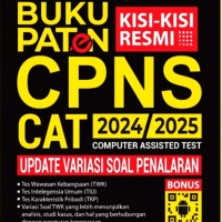 Buku Paten Kisi-Kisi Resmi CPNS CAT 2024/2025 - Buku CPNS 2024