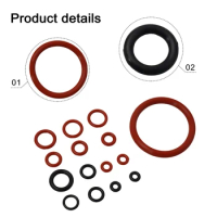 15pcs O-rings Food Grade Silicone For Saeco For Spidem For Gaggia O-Ring Kit Brewing Group Spout Connector Coffee Machine