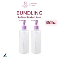 Noera Bundling 2 Pcs Bright & Glow Body Serum | Body Serum Whitening | 10x Extra Whitening Booster