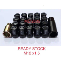 (New Arrival)Japan Standard Racing Quality Lock & Nut (Material Besi)Sport Rim M12xP1.5 Special Lock