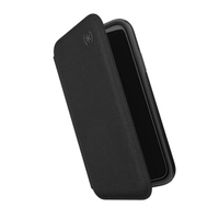 Speck Presidio Folio iPhone 11 Pro / Pro Max  針織紋側翻防摔皮套-黑灰色