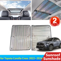 for Toyota Corolla Cross 2021 2022 2023 2024 XG10 10 Accessories Car Sunroof Sunshade Roof Sunscreen Heat Insulation Windscreen
