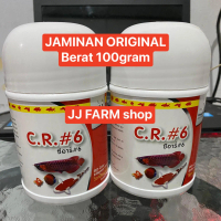 CR6 CR#6 CR 6 arwana vitamin arwana super red original 100g pabrik RED