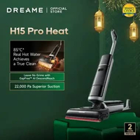 Dreame H15 Pro Heat Wet Dry Vacuum | AI Arm | 85°C Realtime Hot Mop | 22,000Pa Suction | 70Min Runti