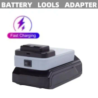 For Greenworks Compatible Extender Fast Charger 24v Batteries Adapter Pd Qc3.0 Fast Usb