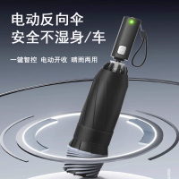 智能電動傘高端傘商務傘全自動開收晴雨傘遮陽傘防曬太陽傘禮品傘【尚宜家居】
