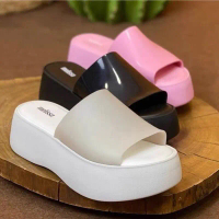 รองเท้าแตะแพลตฟอร์ม Melissa, รองเท้าแตะผู้หญิง, รองเท้าแตะฤดูร้อน, รองเท้าแตะพื้นหนา, สำหรับผู้หญิง,