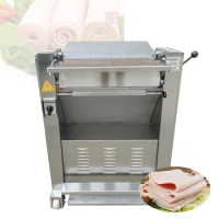 Commercial Pork Peeling Machine Commercial Stainless Steel Thickness Adjustable Electric Pig Skin Detacher Machine