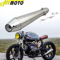 Retro 38-51mm Exhaust Pipe Removable DB Killer For 125cc-1000cc Street Sport Racing ATV Quad Scooters Universal Silencer Pipes