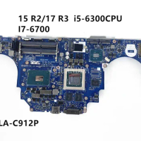 LA-C912P For Dell Alienware 15 R2 17 R3 Laptop Motherboard With i5 i7- CPU GTX965/970M GTX980M 4GB/8GB-GPU CN-0YRFN8