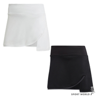 Adidas 女裝 網球短褲裙 三分針織 白/黑【運動世界】HS1455/HS1454