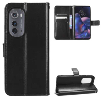Fashion Wallet PU Leather Case Cover For Motorola Moto Edge 2022/Moto S30 Pro/Moto X30 Pro Flip Protective Phone Back Shell
