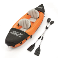 Double kayak, single inflatable boat, three-person fishing rubber canoe