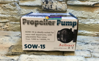 【西高地水族坊】 Jebao 最新款SOW-15(半年保固) 捷寶造浪 變頻造浪 無線聯動造浪