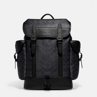 COACH後背包 Hitch Backpack In Signature Canvas
