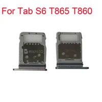 SIM Tray Holder SD Card Reader Slot MicroSD Adapter For Samsung Galaxy TAB S6 T860 T865