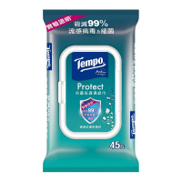 TEMPO - 抗菌倍護濕紙巾45S