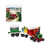 【LEGO 樂高】積木 耶誕系列 聖誕小火車 polybag 30584W(代理版)