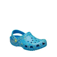 Crocs Classic Paint Splatter Clog K - Sandal Anak Perempuan - Marina/Multi (CCR2103494WF) 34/35