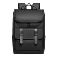 Classic Men's Laptop Backpack 15.6 Inch Travel Backpack Waterproof Work Business Backpack College Student School Bag Leisure Bag