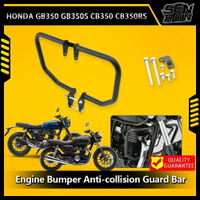 HONDA 本田gb350 GB350S CB350 CB350RS摩托車保險槓汽車隔音護槓發動機護槓