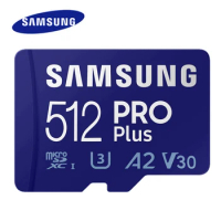 100% Original SAMSUNG Micro SD Memory Card 512GB/256GB/128GB TF Card C10 U3 A2 V30 4K Memory TF Card 64GB Micro SD For Phone