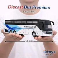 diecast miniatur bus transjakarta bis