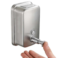Bathroom Pump Soap Dispenser Hand Sanitizer Holder Wall Mount Shampoo Head Shower Liquid Dispenser