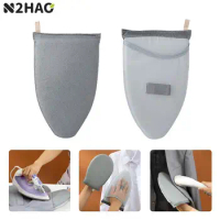 1pc Hand-Held Mini Ironing Pad Sleeve Ironing Board Holder Resistant Glove for Clothes Garment Steamer Portable Protective Mat