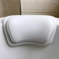 全新 浴缸枕頭spa頭枕泡澡防水防滑彈性靠背墊配件浴枕靠枕